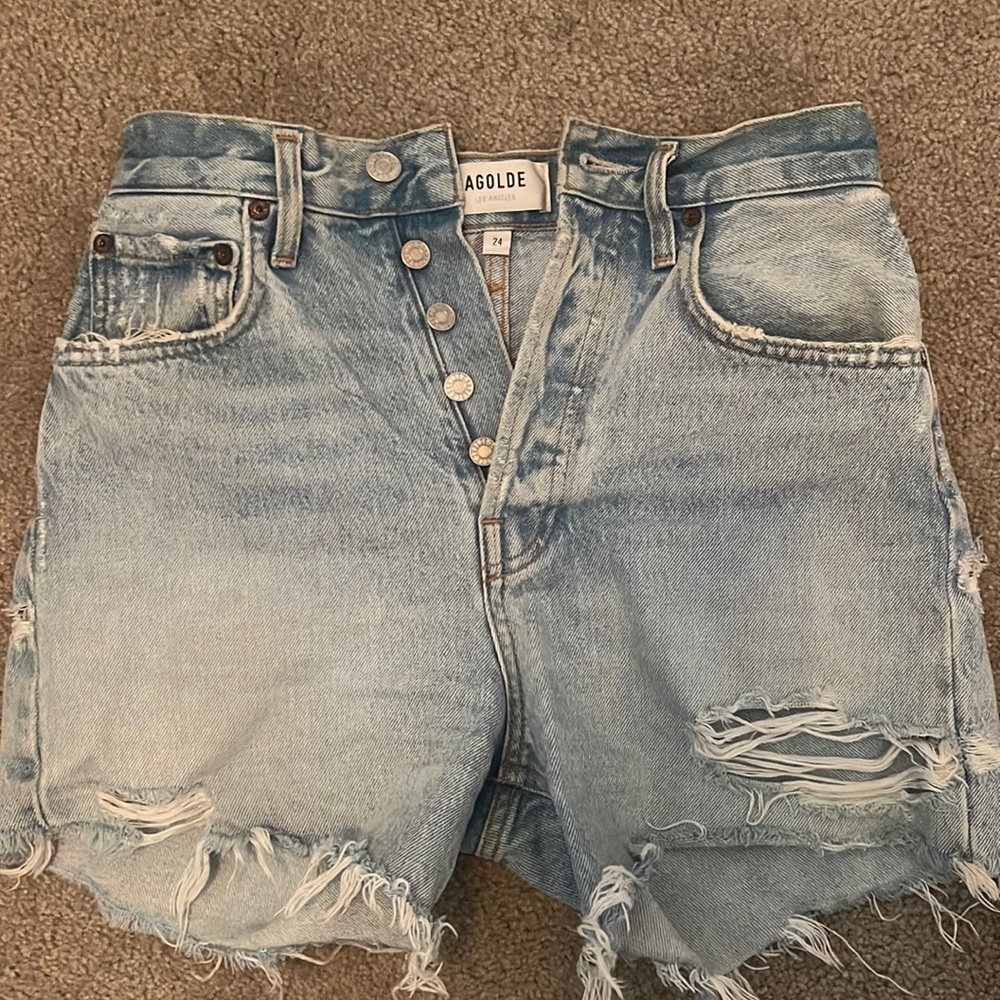 AGOLDE jean shorts